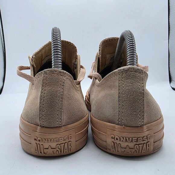 Converse Chuck Taylor Womens Size 9 Beige Shoes Skateboarding Casual Walking - Picture 5 of 13